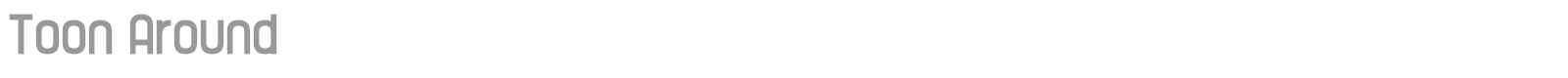 Toon Around font preview
